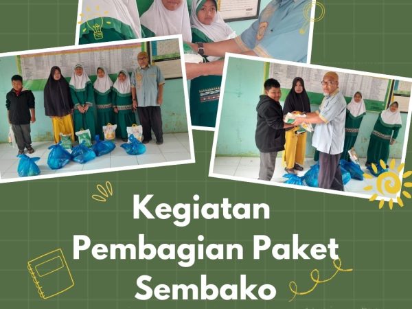 MIN 9 Bener Meriah Salurkan Paket Sembako Ramadhan untuk Siswa yang Membutuhkan