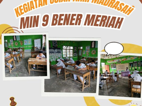 MIN 9 Bener Meriah Gelar Ujian Akhir Madrasah Berbasis Online Tahun Pelajaran 2024/2025